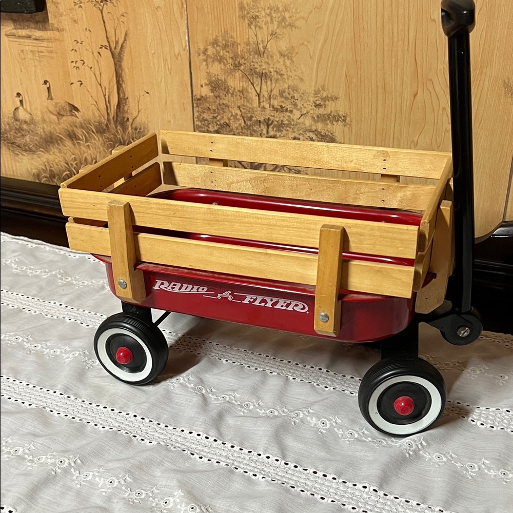 Red Kids Wagon